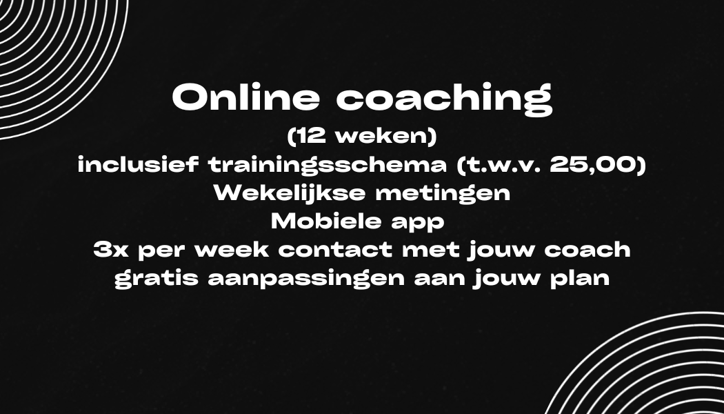 Online coaching (12 weken)